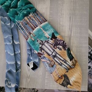 Vintage American Film Classics Wizard Of Oz Necktie 100% silk